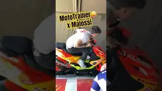 Test with ​⁠@MotoTrainer during the weekend of Malossi Cup #motorcycle #scooter #malossi  #2stroke
