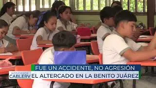 Heridas por c&uacute;ter de un joven en la Sec. Benito, no fue agresi&oacute;n, fue accidente