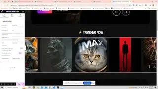WordPress Theme Customization - Elementor Movie Slider