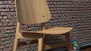 Chair in Spotlight and HDRI anim cam v005 v006 HDR