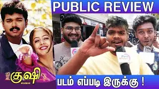 😍👌Vera Level Vibe ! Kushi Public Review | Vijay | Jyotika |  Kushi Re-Release Public Review