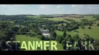 Stanmer Park, Brighton in the Summer. DJI Mavic Pro Drone. 4K.