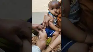 Baby vaccination moment #cute #trending #baby #injection #youtubeshorts #healthyshorts86