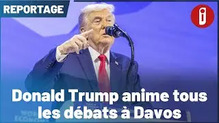 Donald Trump anime tous les d&eacute;bats &agrave; Davos