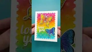 Make An Easy DIY Greeting Card With Me!🦋 ASMR Crafting #asmr #diy #craft