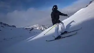 Sportidea K2 sight skis Saken Kagarov