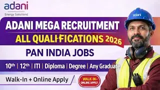 Adani Energy Solutions Hiring 2026 | Walk-In Drive Bhubaneswar & Kolkata | PAN India Jobs