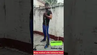 💥home workout with resistance 🔥band NimaAttari fitness video 💯