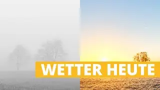 Wetter heute: Kaltes Nebelgrau vs. milder Sonnenschein