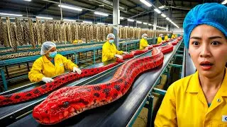 Inside the Snake-Skin Factory &ndash; Full Process How Million-Dollar Jackets Are Made