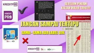 Banyak yang tertipu!!! review aplikasi kreditpro legal atau ilegal