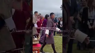 Our foreign guests are amazed to see our Royal family