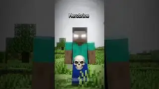 Minecraft Legends NEVER Die! 👑 Herobrine vs Technoblade #shorts