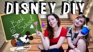 TUTO - DIY BACK TO SCHOOL DISNEY AVEC KIDI FUN 📔