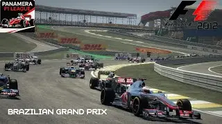 F1 2012 | Brazil GP 100% | Panamera Esports Simracing League | R20 S1