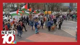 Large crowds attend rally and march in Rochester as part of National Day of Action