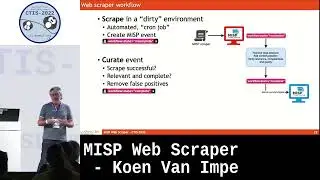 MISP Web Scraper by Koen Van Impe