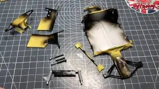 Hasegawa Lancia 037 Rally Part 5 - Painting the Chassis