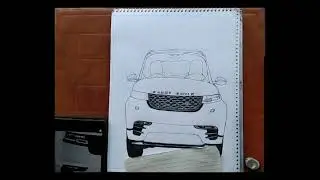 RANGE ROVER evoque sketch range rover lovers watch it enjoy it