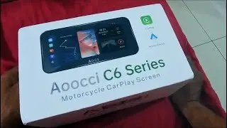 Finally! A GPS Made for Riders 😍|AAOOCCI C6 Pro Unboxing &FirstLook (Chennai)|Updated Mount Version🚀