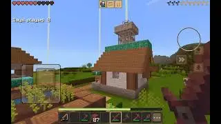 A day in crafting and building 🏢🏢🏫🏫