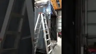 swing automatic welding trolley carriage for container welding