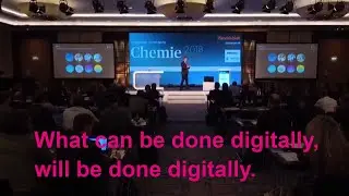Markus Steilemann on digitalization at #HBChemie 2018 in D&uuml;sseldorf