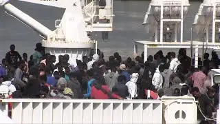 Catania, tensione tra i migranti sulla nave Diciotti