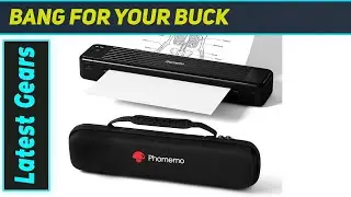 Phomemo P831: лучший портативный принтер без чернил для путешествий и работы!
