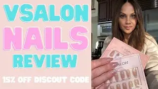 Пробую накладные ногти Easy UV Glue от VSALON в первый раз! | Код скидки 15% на накладные ногти E...