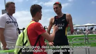 #WirfuerD &ndash; Paralympics Triathlon-Sieger Martin Schulz (by #RioMaNiacs)