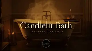 Unwind Together | Romantic Nighttime Bathroom Atmosphere