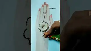 #muli se lagaye mehandi design || #short #virals hort&hearts;️&hearts;️