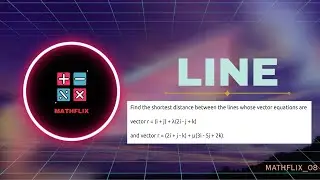C2_Найдите кратчайшее расстояние между прямыми, векторные уравнения которых имеют вид: вектор r=(...