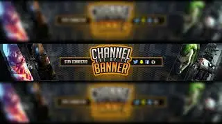 HardCore Gaming Banner(Template)| |Adobe Photoshop CC 2018