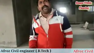 Deepa Trimix Flooring |Fully Practical Video on | Subscribe .YouTube &middot; Deepa trimax flooring Dec2020