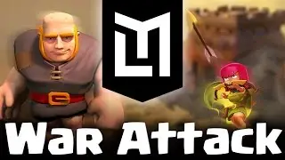 TH6 GiArch | 3 star attack | Clan Wars | Clash of Clans | Shed vs FATdaddy