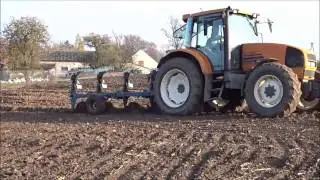orka Renault Ares 610 RZ + Pług obrotowy 4 skibowy RABE-WERK