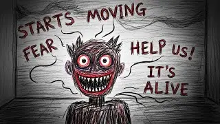 CRAYON DRAWING STARTS MOVING..A HORROR STORY..STORY OF CRAYONS..TINY DREAMS ANIMATION
