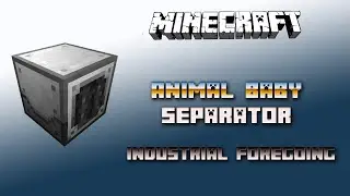 Animal Baby Separator 💎 Minecraft Industrial Foregoing Tutorial 💎 Deutsch / German