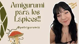 🍄🍄 &iexcl;A los ni&ntilde;os les encantar&aacute; esta setita tejido para sus l&aacute;pices!🍄🍄