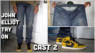 John Elliot Cast 2 Denim Review|TRY ON & SIZING