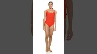Reebok Women's Sport Rib Chlorine Resistant One Piece Swimsuit | SwimOutlet.com