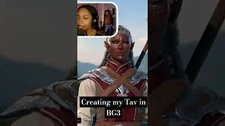 Creating My Wood Elf Character in Baldur's Gate 3