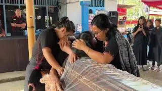 Penguburan Almh. SABRINA LANTANG ( Nenek Lode ) Di  Lembang Saluallo Kecamatan Sangalla Utara, 24 Ja