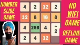 Number slide no wifi games offline games free to play easy to play #nowifigame #offlinegames