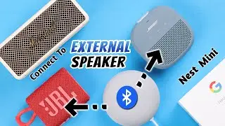 Google Nest Mini: как подключить любую беспроводную Bluetooth-колонку!