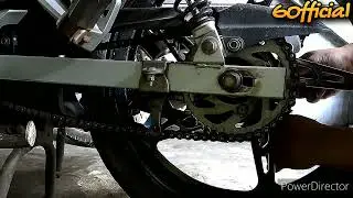 CARA SETEL RANTAI MOTOR BEBEK