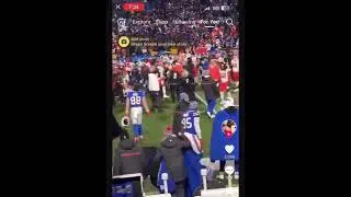 Gabe Davis GOT INTO A WILD SCREAMING MATCH with #BillsMafia and he had to be held back