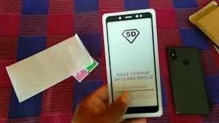 Redmi note 5 Pro Tempered Glass Unboxing & How to Apply || latest update 2018 || GogTech ||